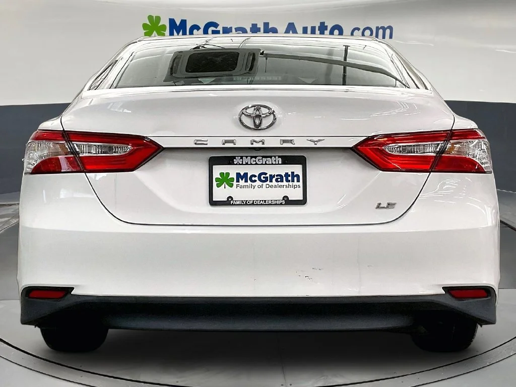 Certified Used 2018 White Toyota LE image 6