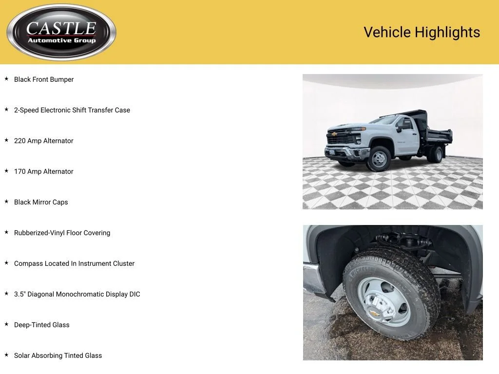 New 2025 Summit White Chevrolet Work Truck image 8
