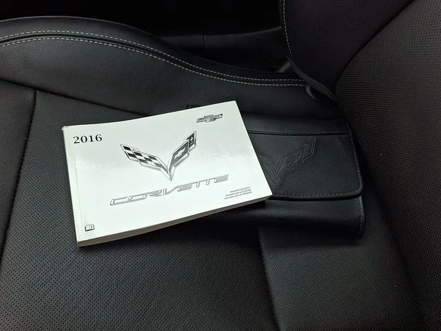Used 2016 Gray Chevrolet Stingray Z51 image 24
