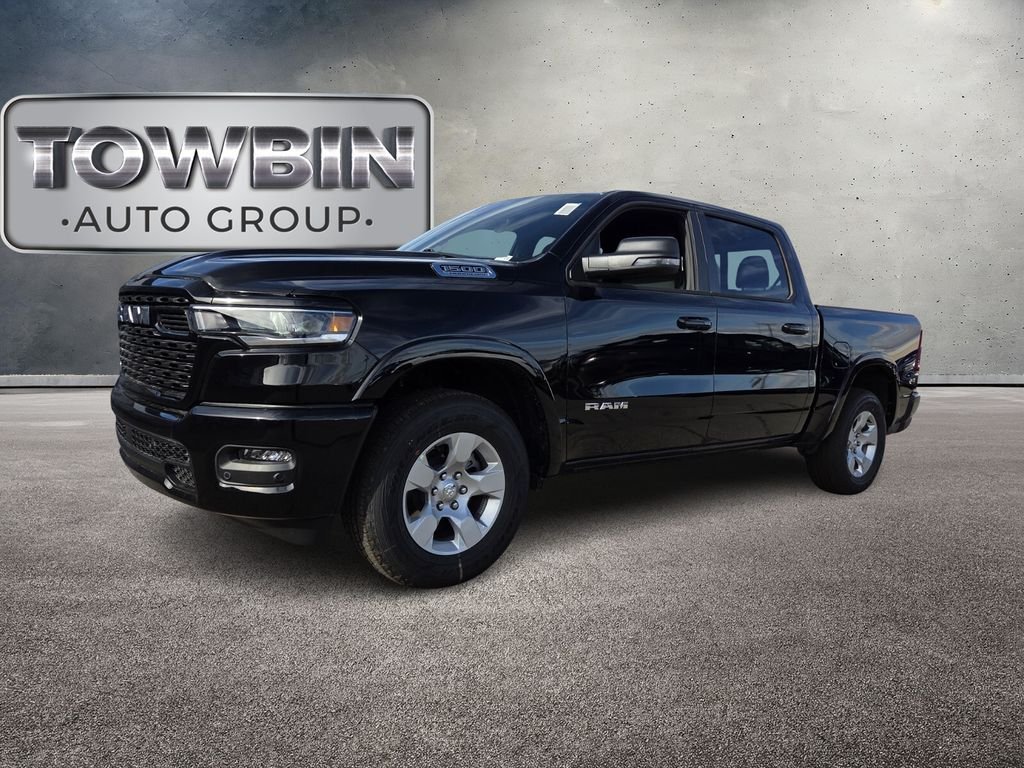 New 2026 Diamond Black Crystal Pearl-Coat Exterior Paint RAM Big Horn/Lone Star image 1