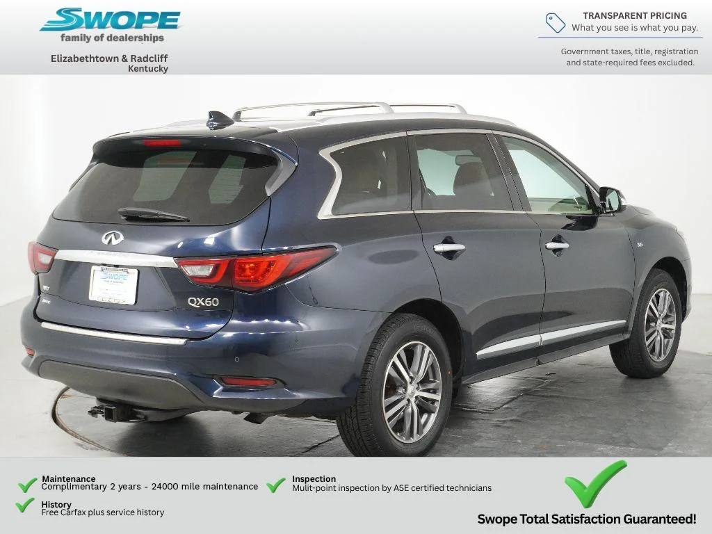 Used 2020 Hermosa Blue INFINITI LUXE image 3