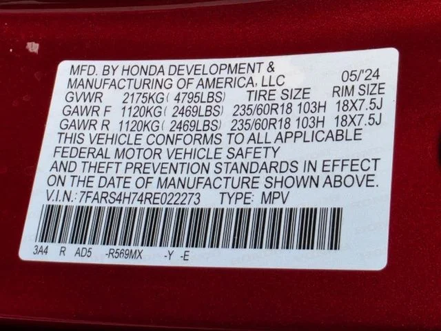 2024 Honda CR-V EX-L - Photo 33