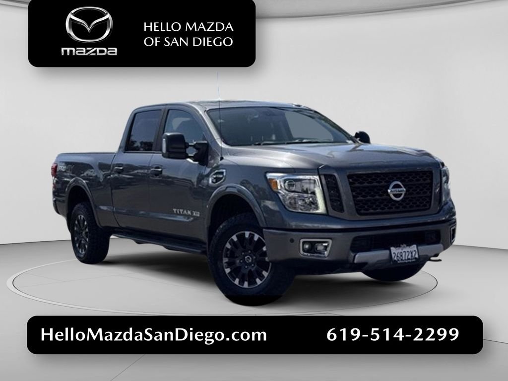 Used 2019 Gray Nissan PRO-4X image 1