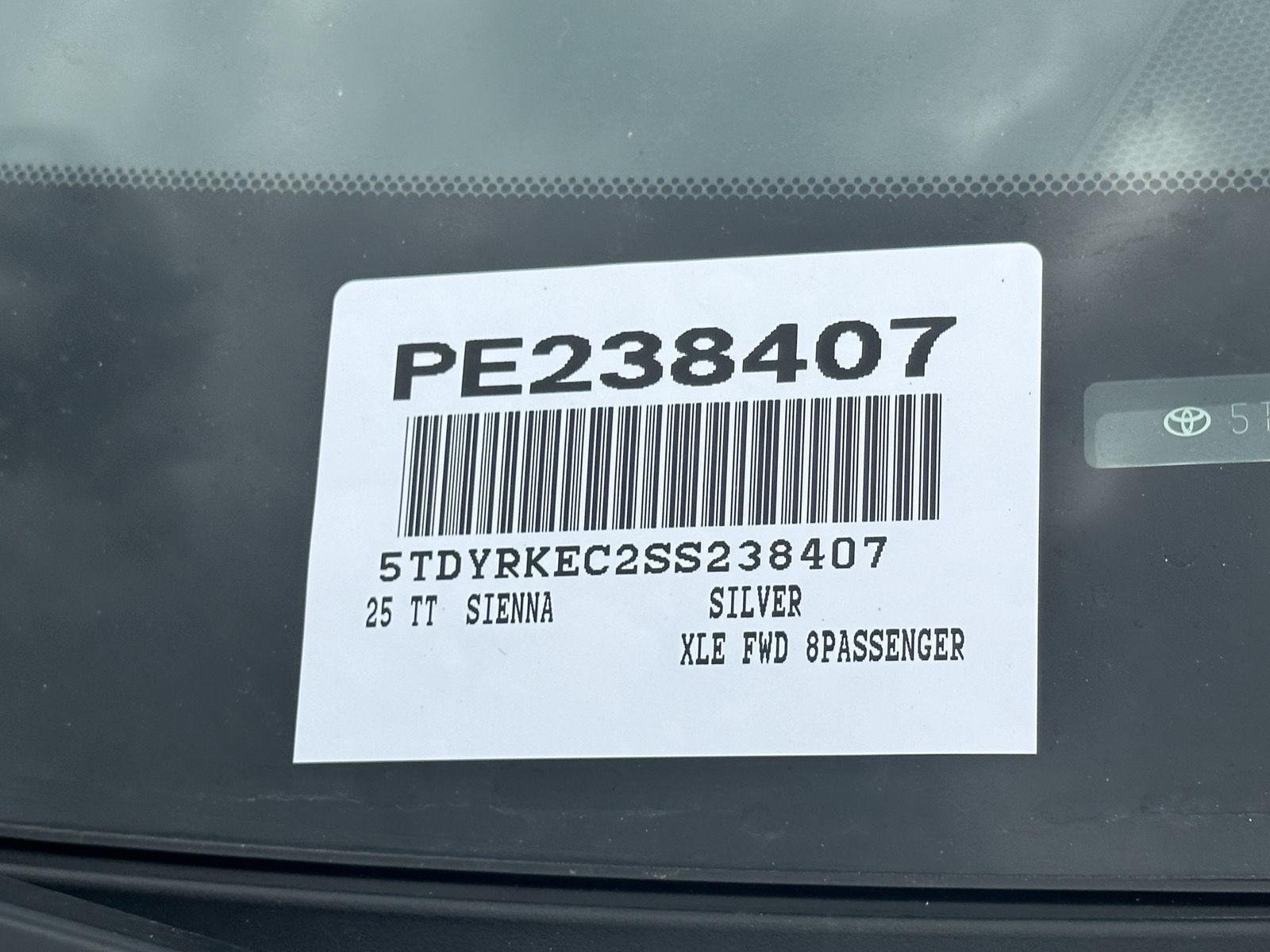 Certified Used 2025 Celestial Silver Metallic Toyota XLE image 14