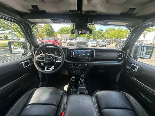 Used 2024 Silver Jeep Sahara 4xe image 2