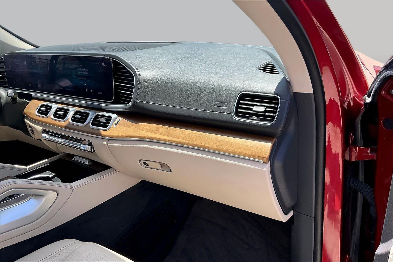 Used 2020 designo Cardinal Red Metallic Mercedes-Benz GLS 450 image 19