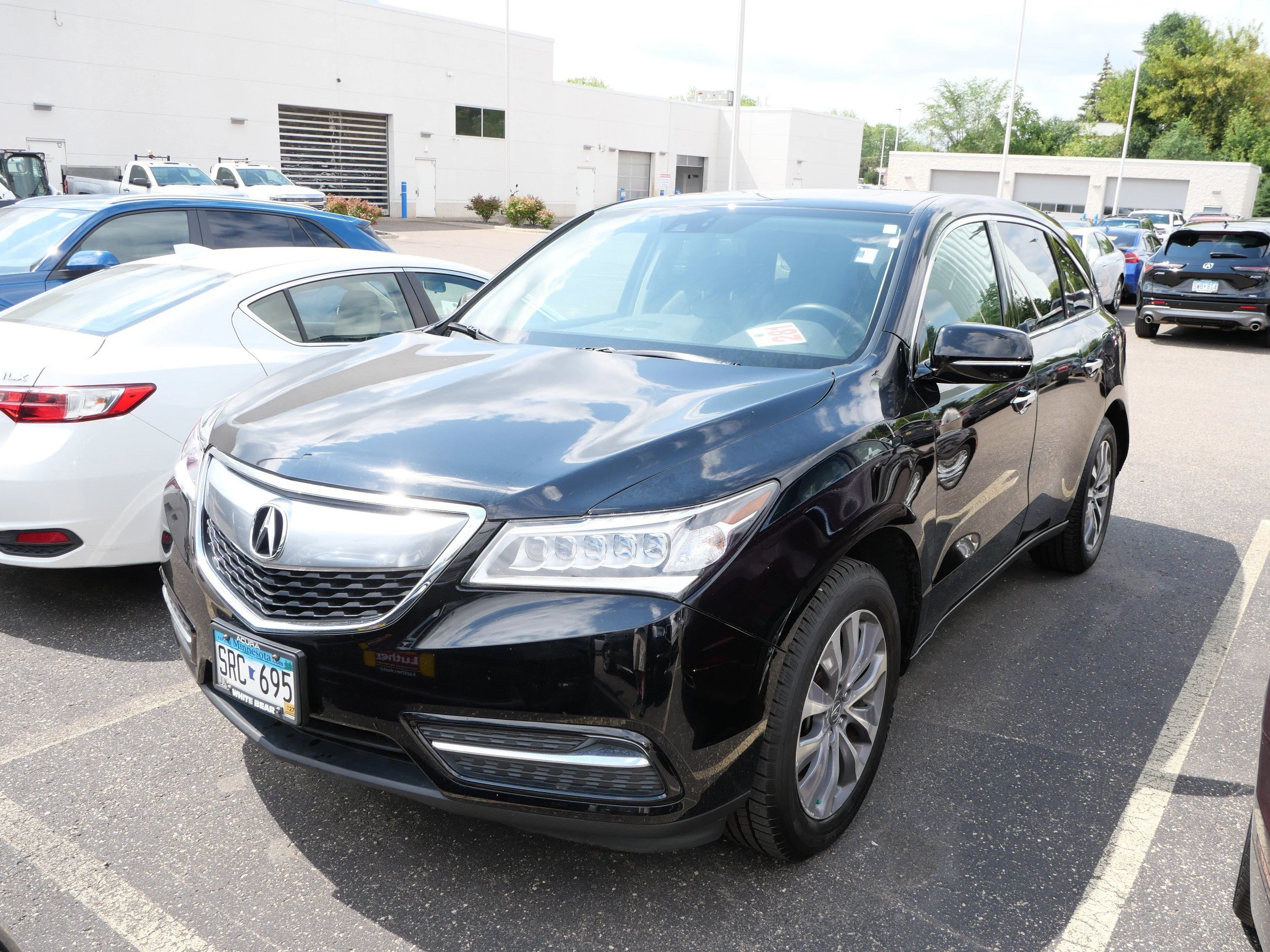 Used 2014 Black Acura Tech Pkg image 2