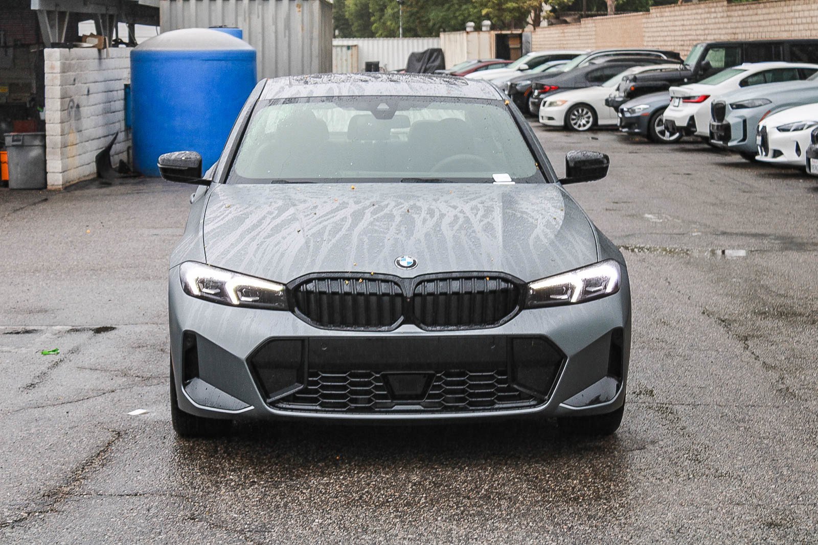 New 2026 Frozen Pure Grey Metallic BMW 330i NA image 2