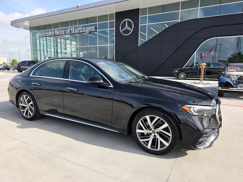 New 2026 Black Mercedes-Benz E 350 image 1