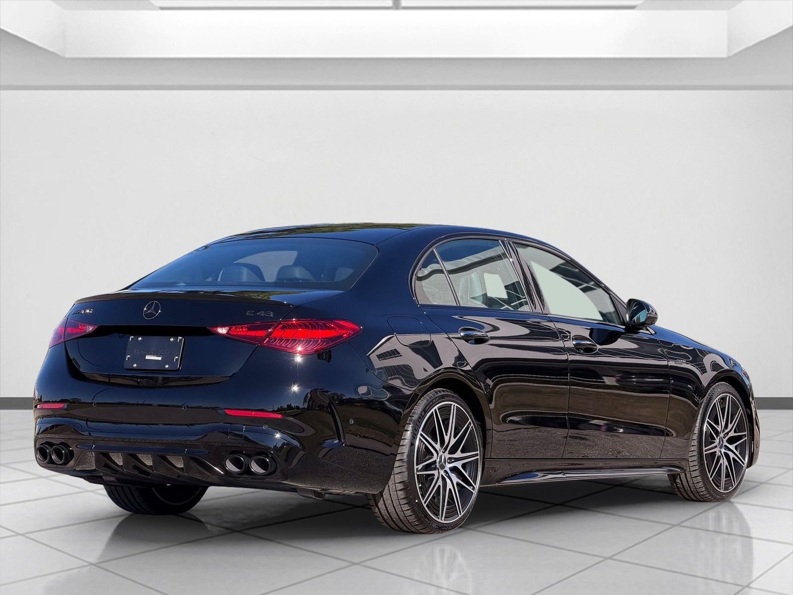 New 2026 Black Mercedes-Benz AMG® C 43 4MATIC® Sedan image 3