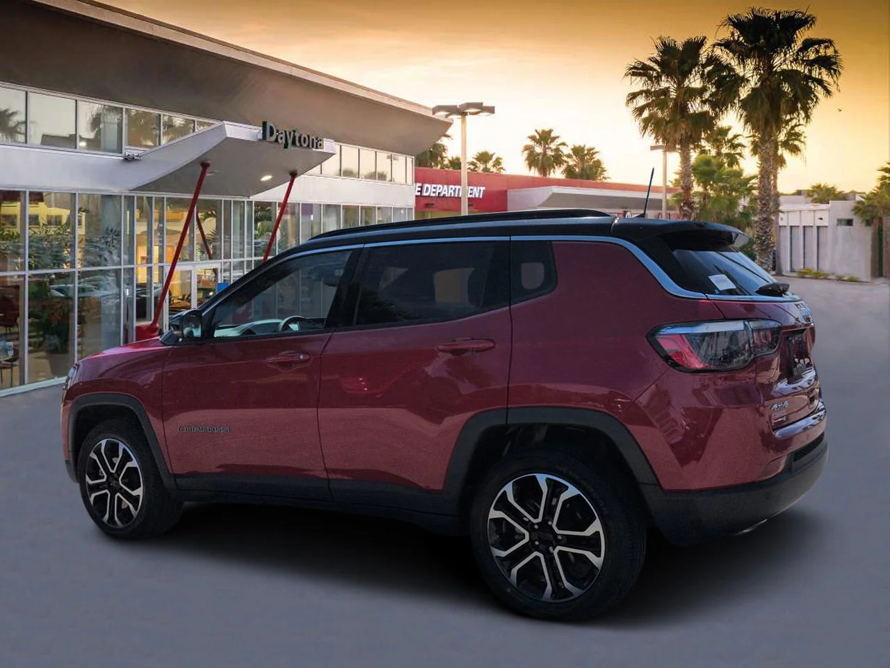 Used 2023 Redline Pearlcoat Jeep Limited image 5