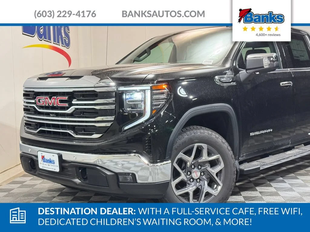 New 2026 Onyx Black GMC SLT image 3