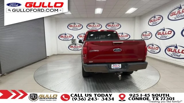 Used 2015 Red Ford Lariat image 3