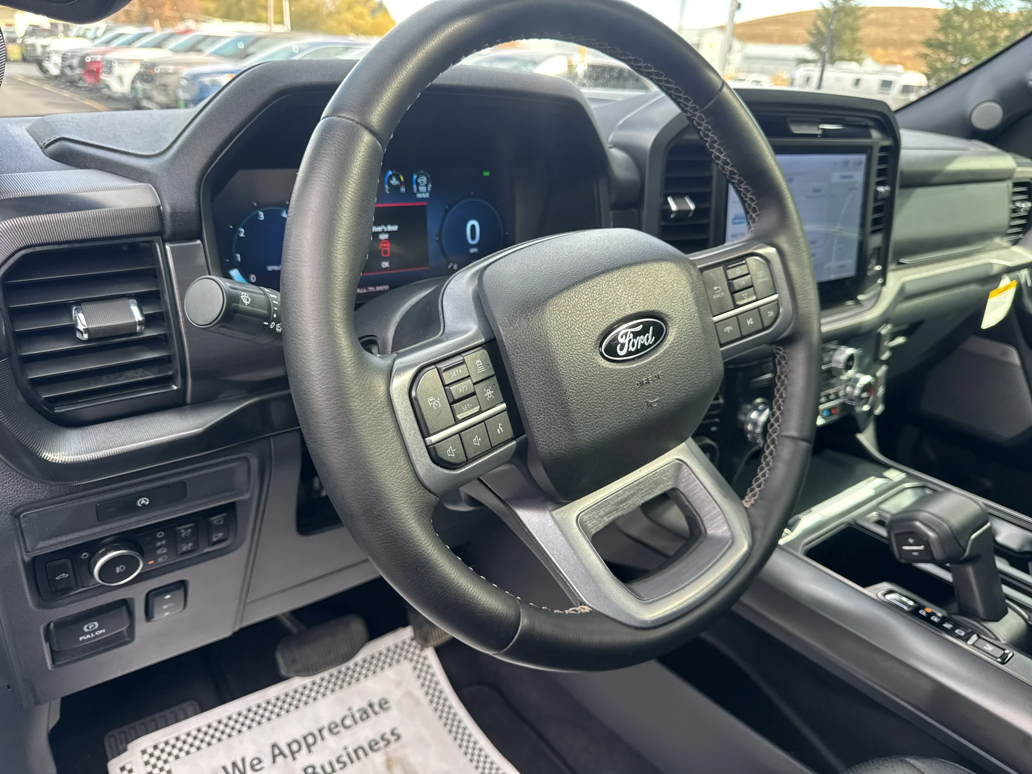 Certified Used 2025 Space White Metallic Ford LARIAT image 25