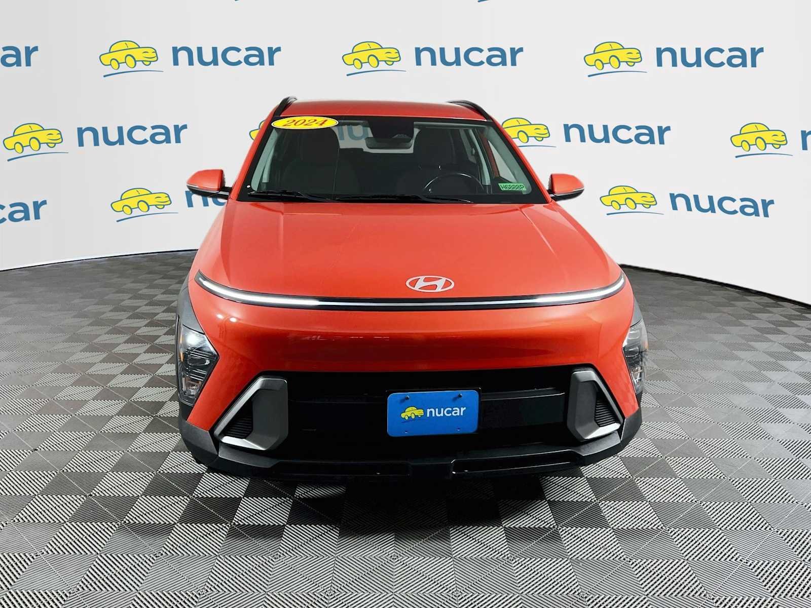 Used 2024 Soultronic Orange Pearl Hyundai SEL image 2