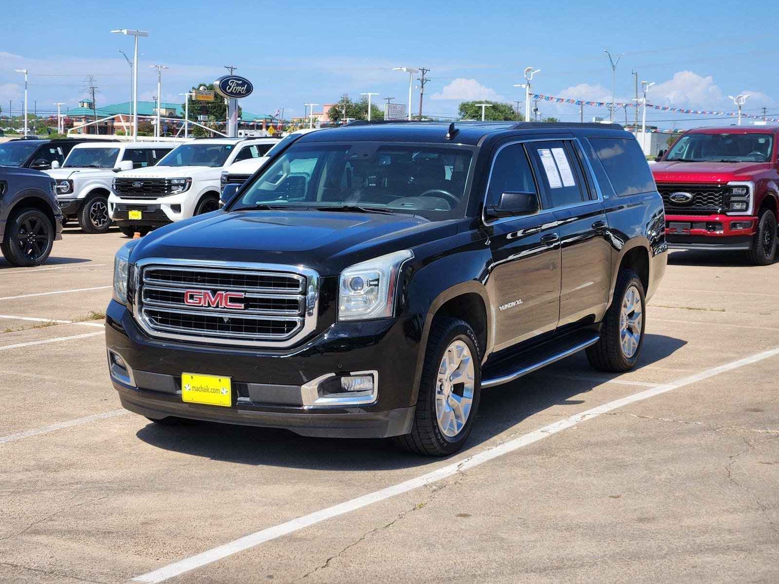 Used 2018 Onyx Black GMC SLT image 3