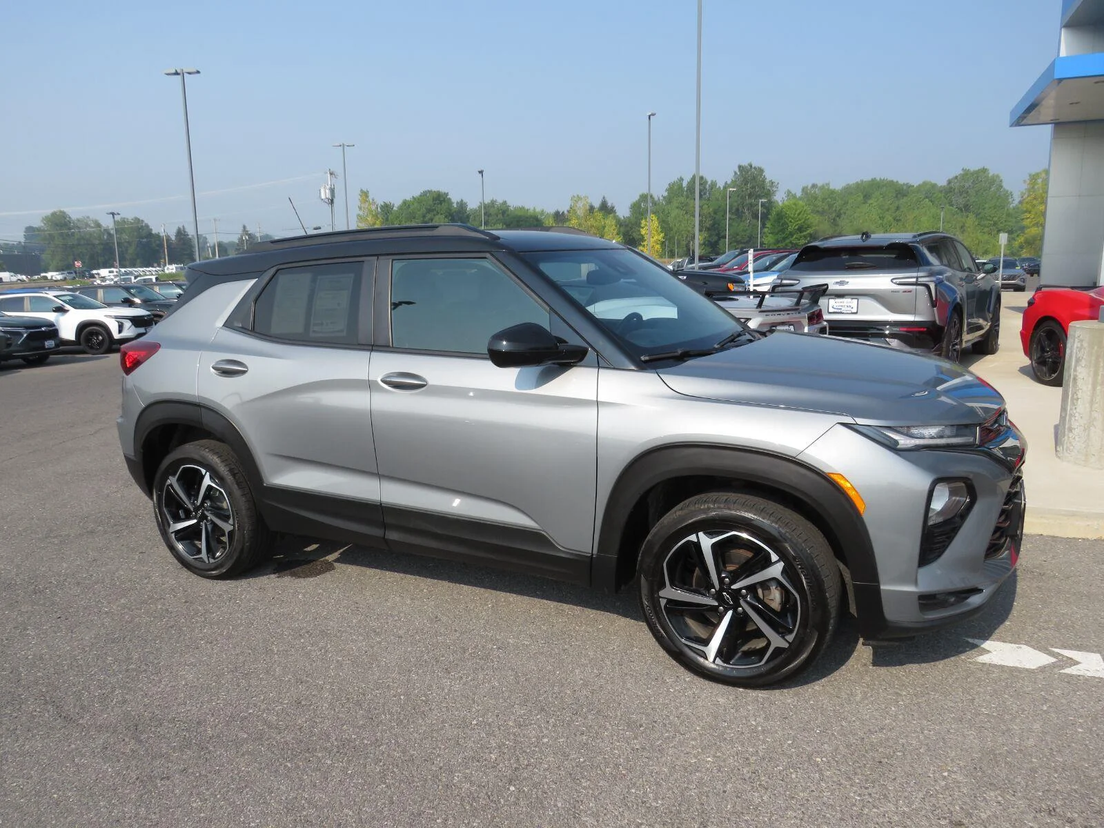 Used 2023 Sterling Gray Metallic Chevrolet RS image 7