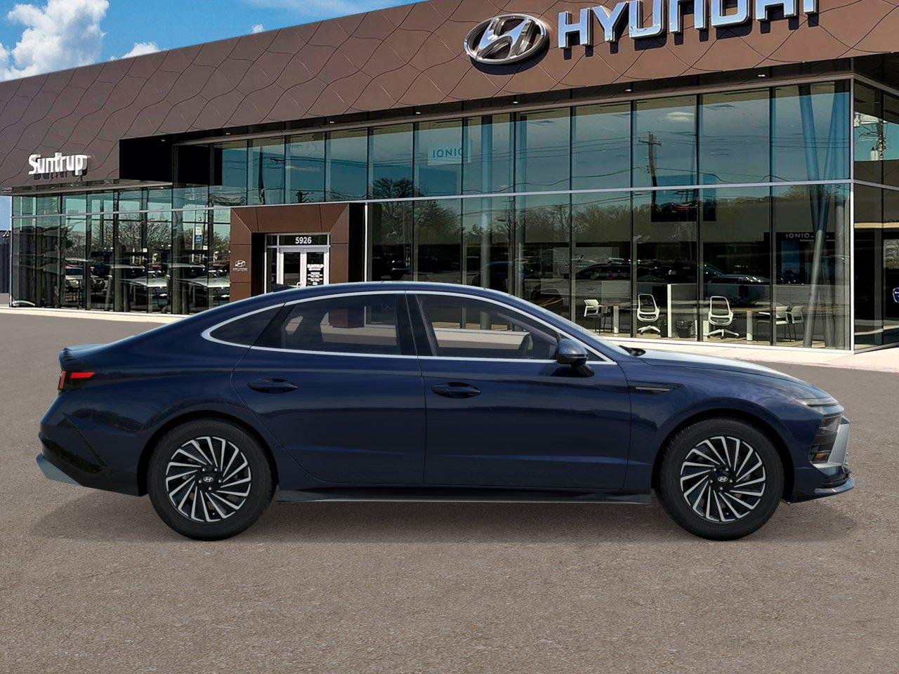 New 2026 Carbon Blue Hyundai SEL image 7