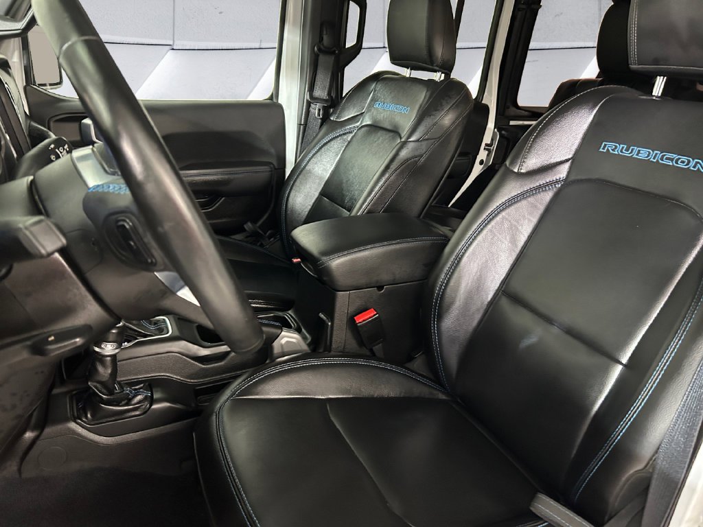 Used 2022 White Jeep Unlimited Rubicon 4xe image 8