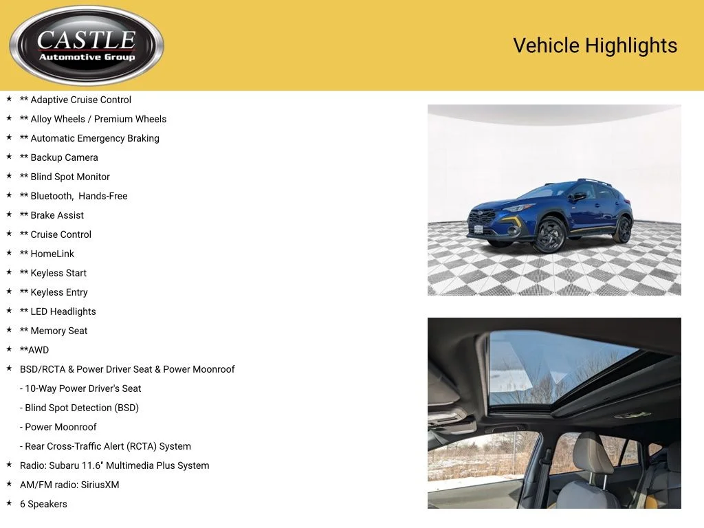 Used 2025 Blue Subaru Sport image 4