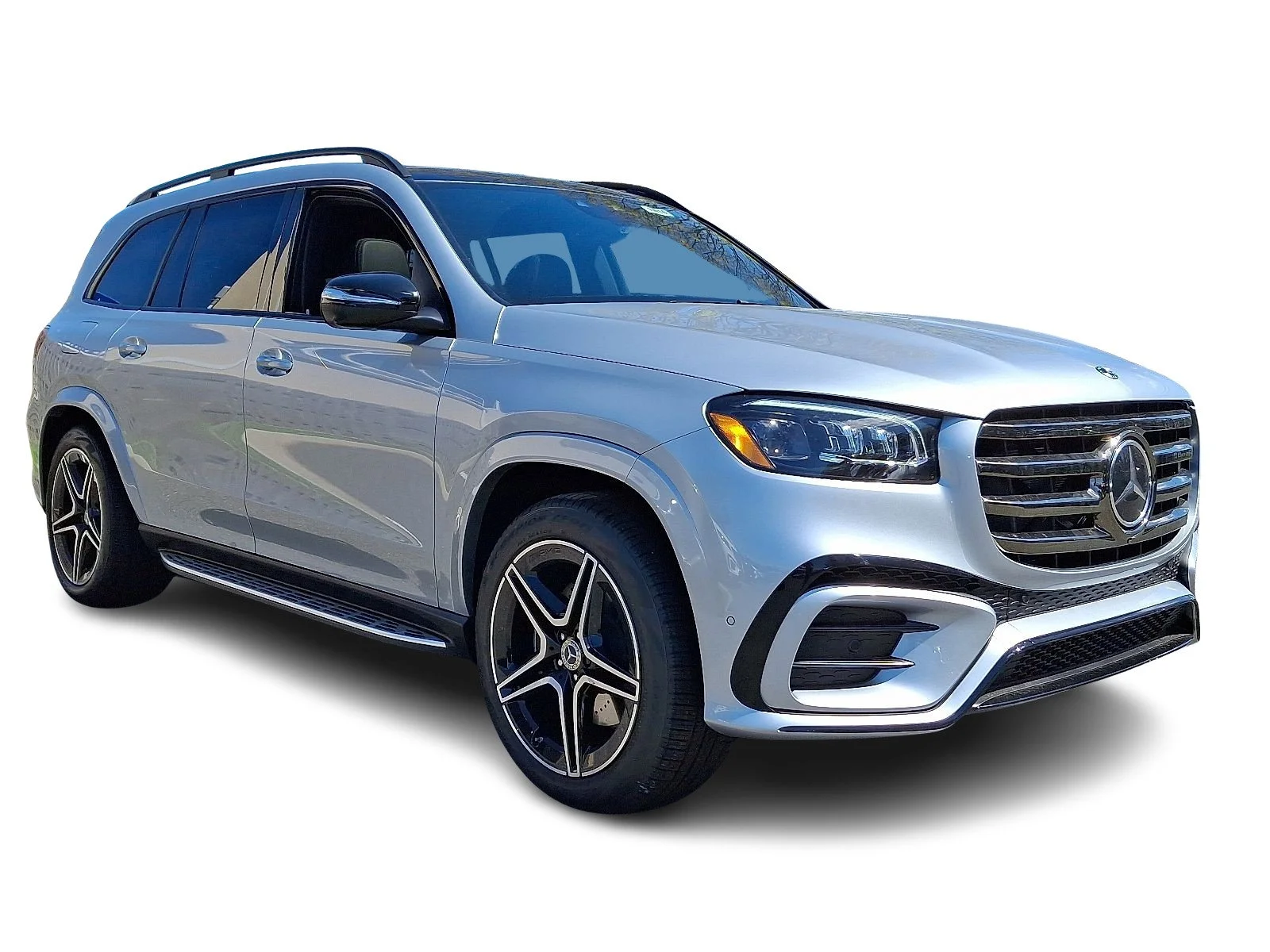 New 2026 Cirrus Silver Metallic Mercedes-Benz GLS 450 image 2