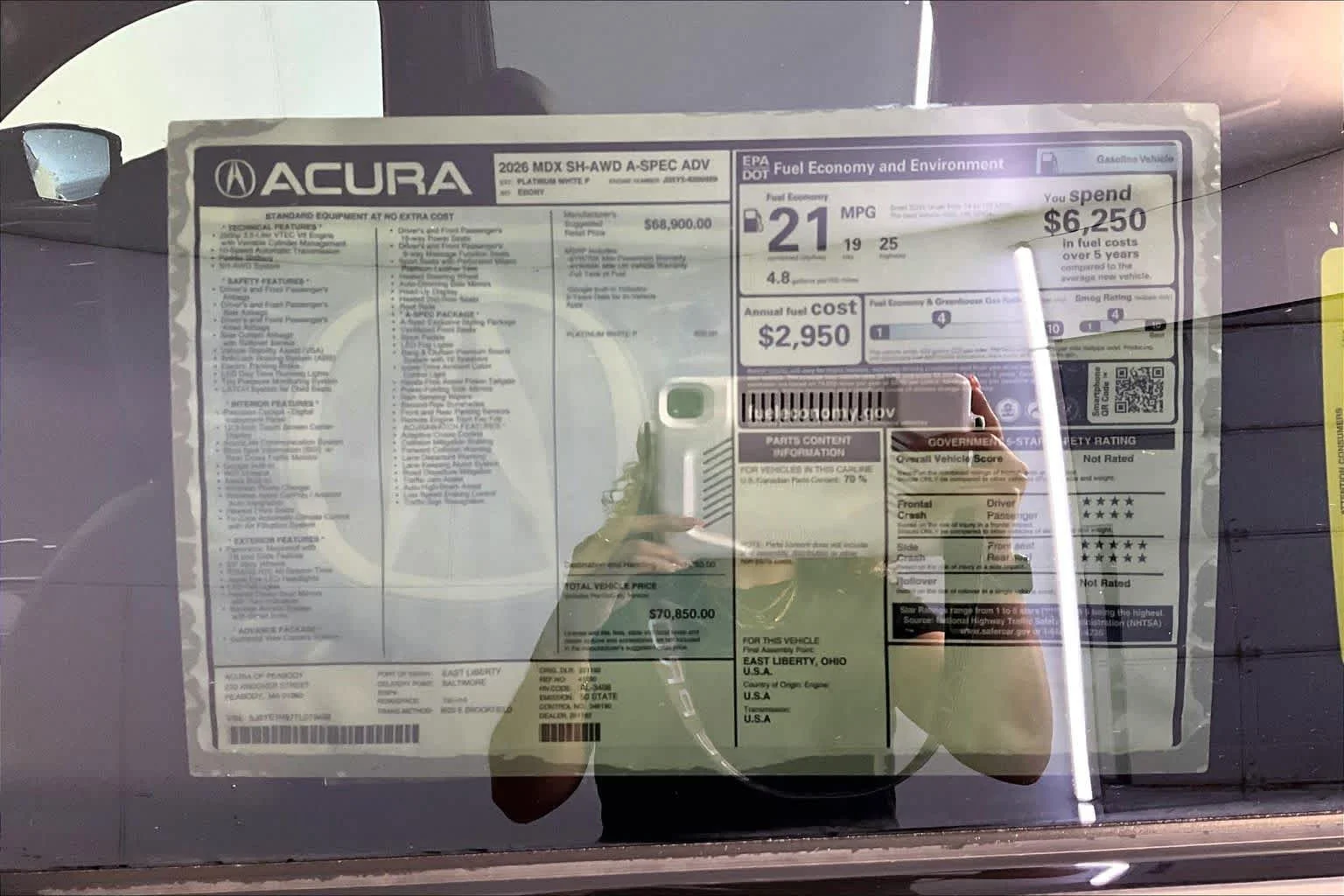 2026 Acura MDX A-Spec w/Advance Package - Photo 19