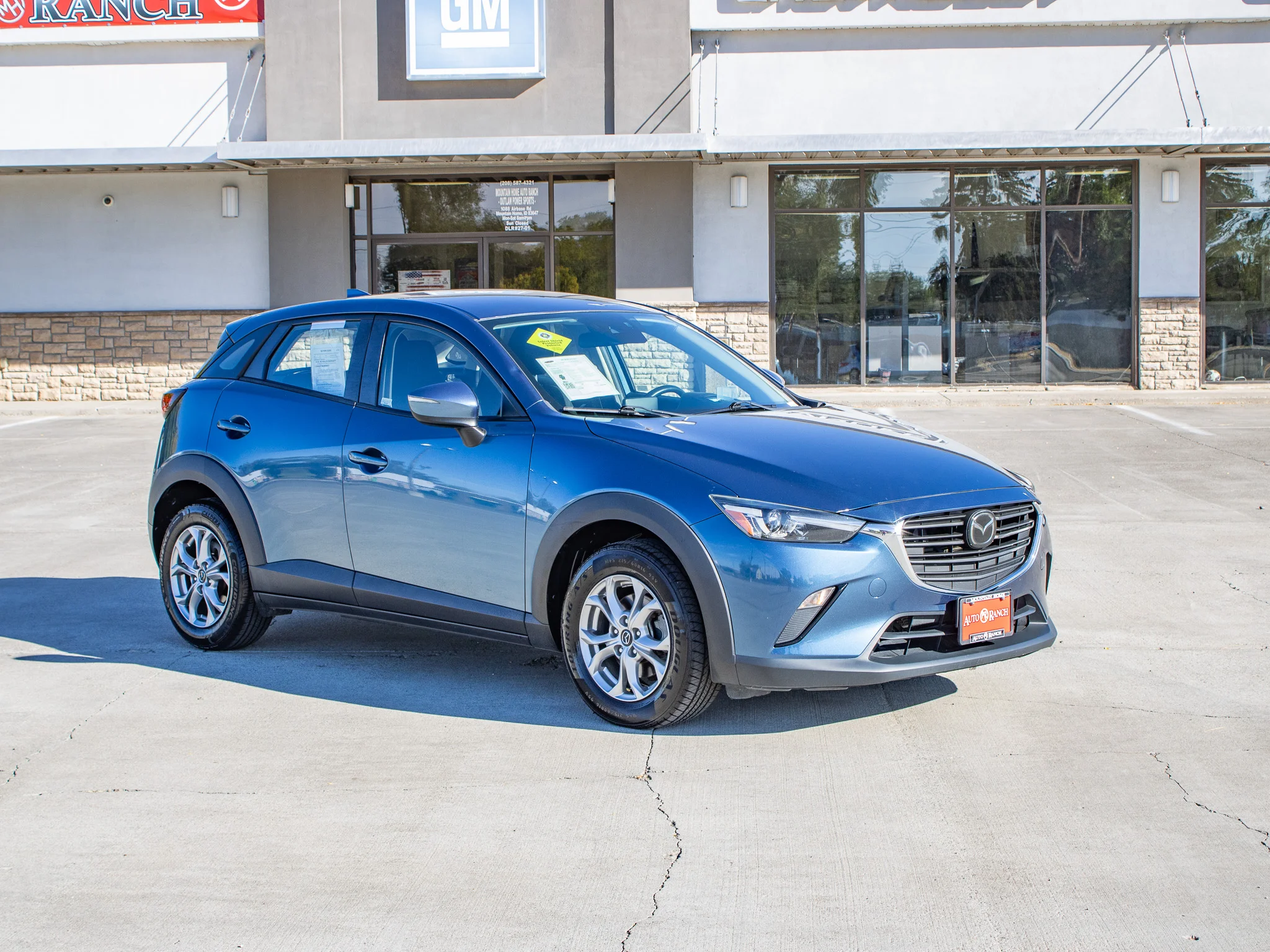 Used 2021 Mazda CX-3 Sport with VIN JM1DKFB76M1504092 for sale in Mountain Home, ID