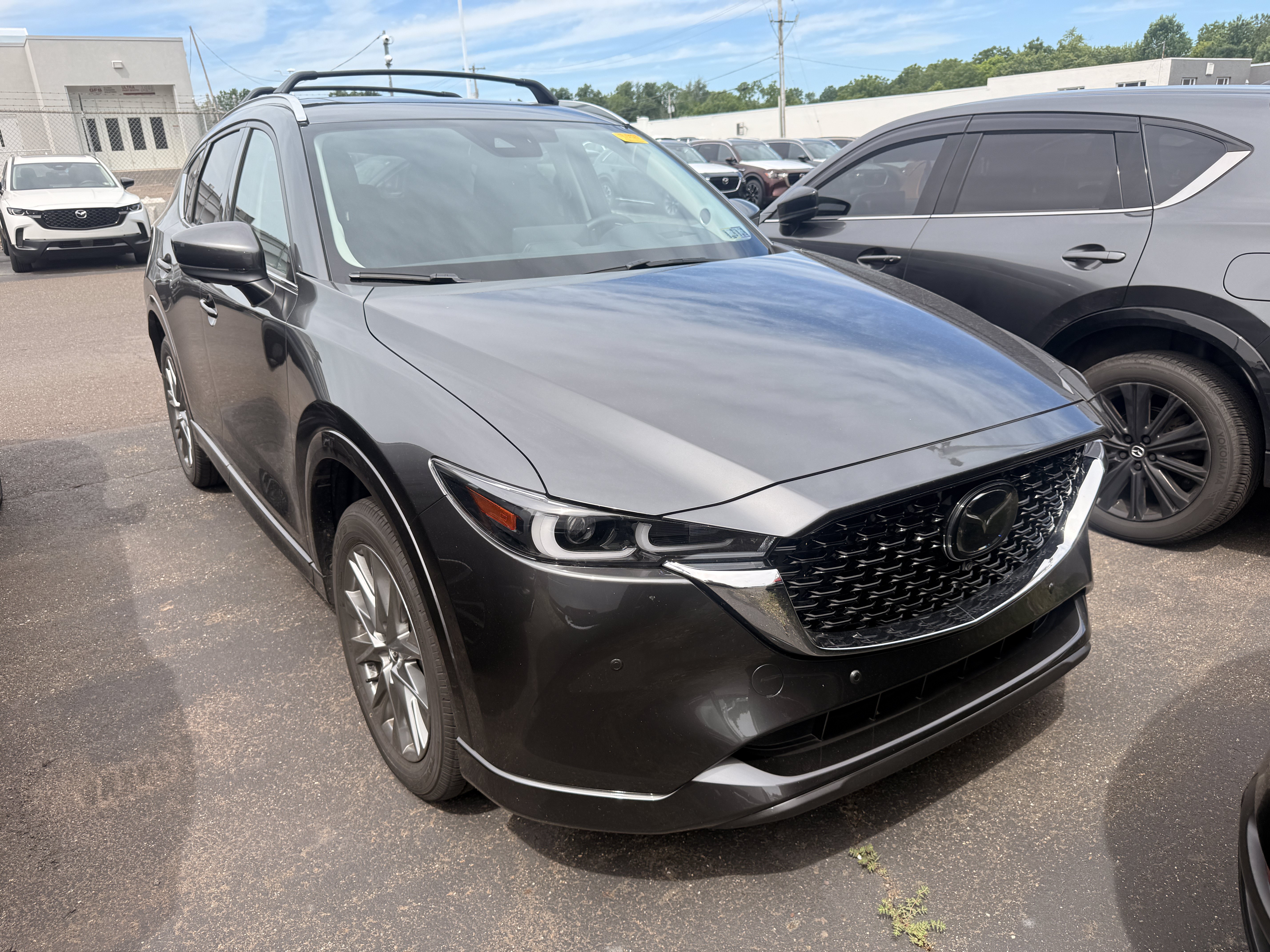 Used 2025 Machine Gray Metallic Mazda 2.5 S Premium Plus Package image 2