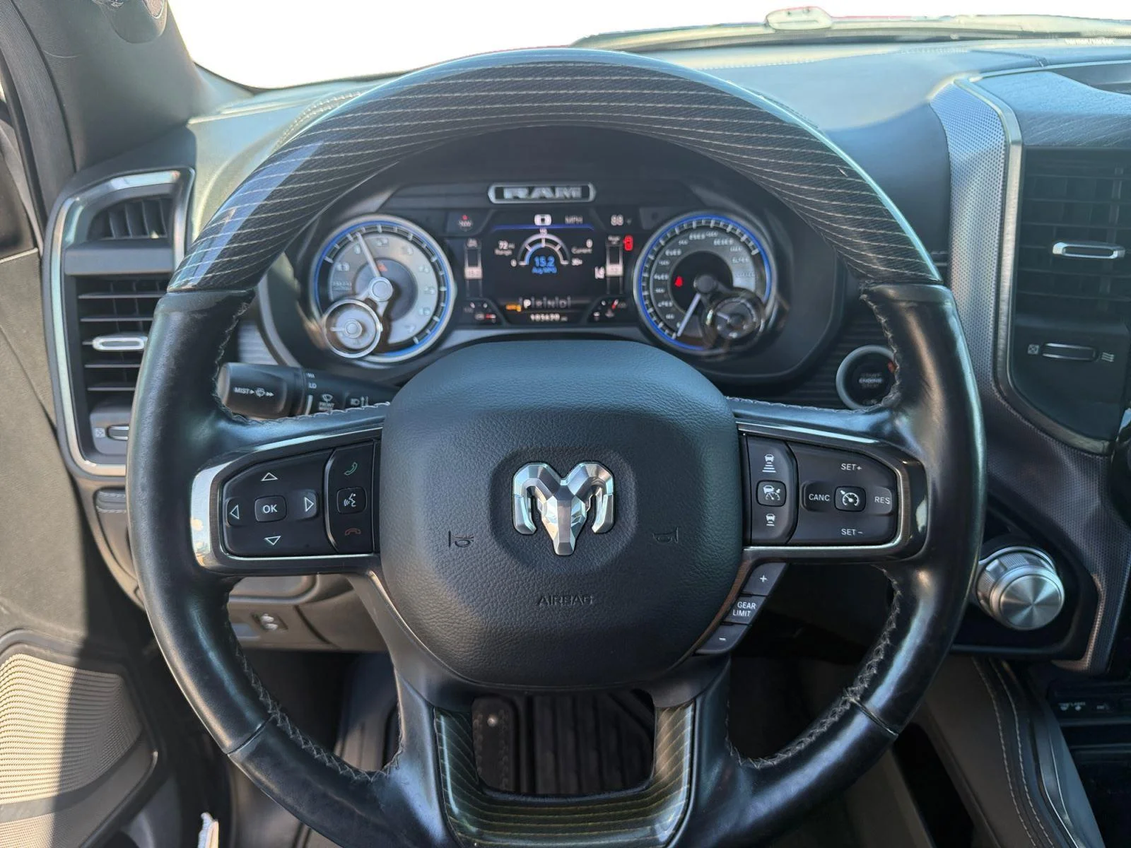 Used 2019 Patriot Blue Pearlcoat Ram Limited image 13