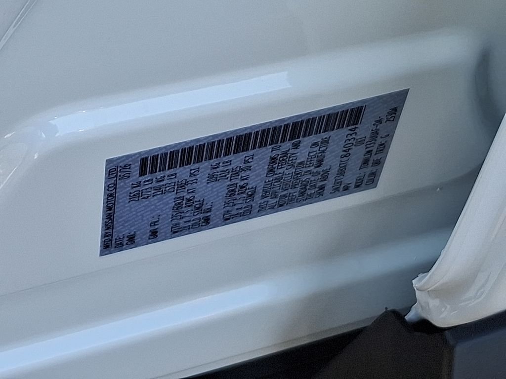 New 2026 Everest White Pearl TriCoat Nissan SV image 10