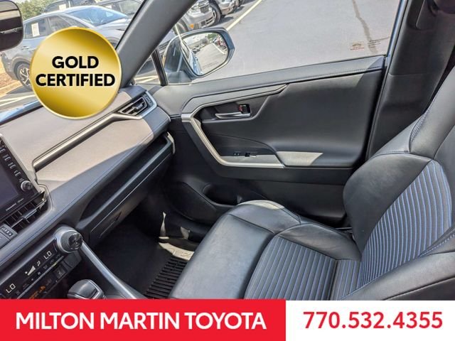 Certified Used 2022 Blue Toyota XSE image 16