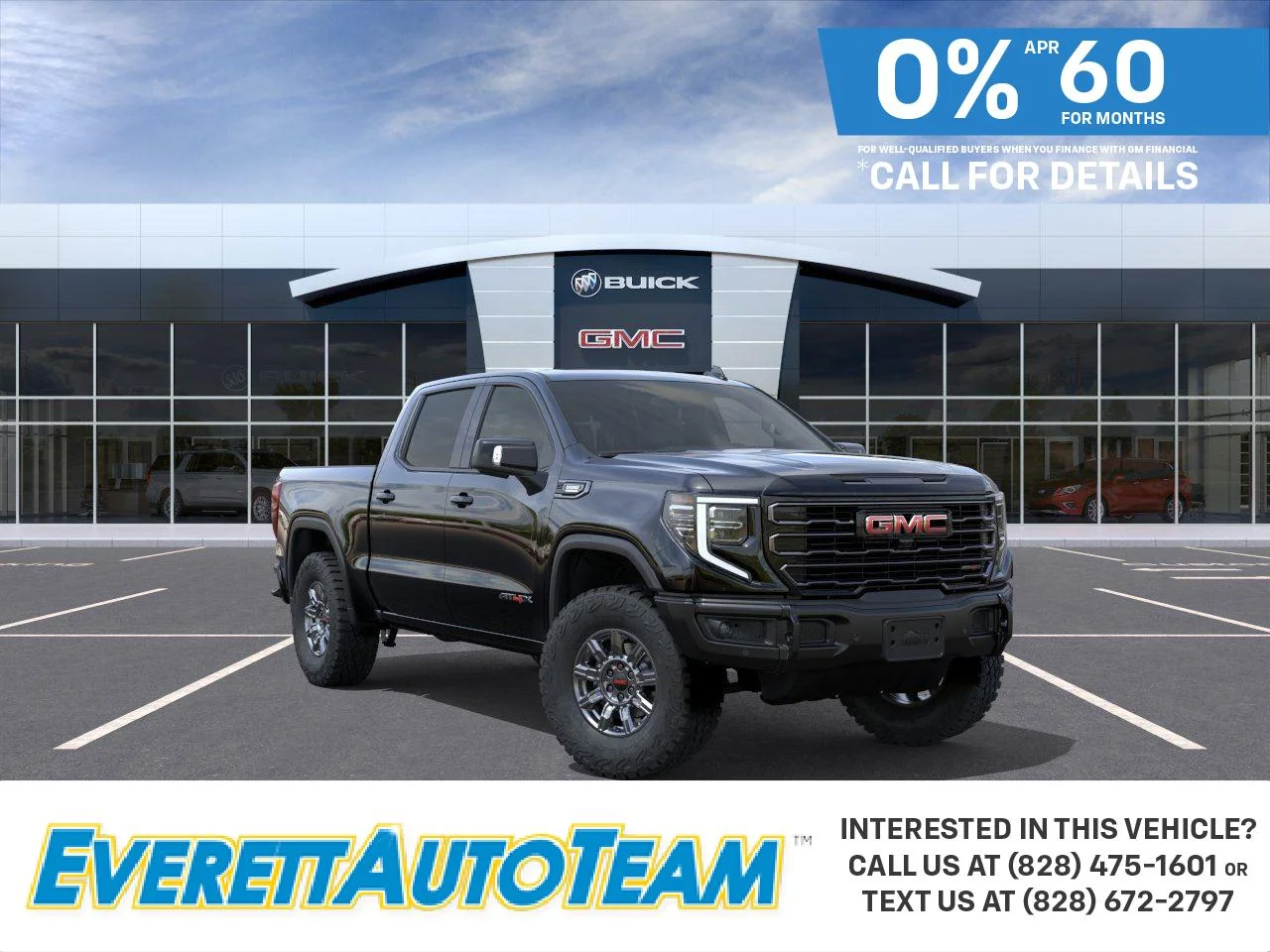 New 2026 Onyx Black GMC AT4X image 1