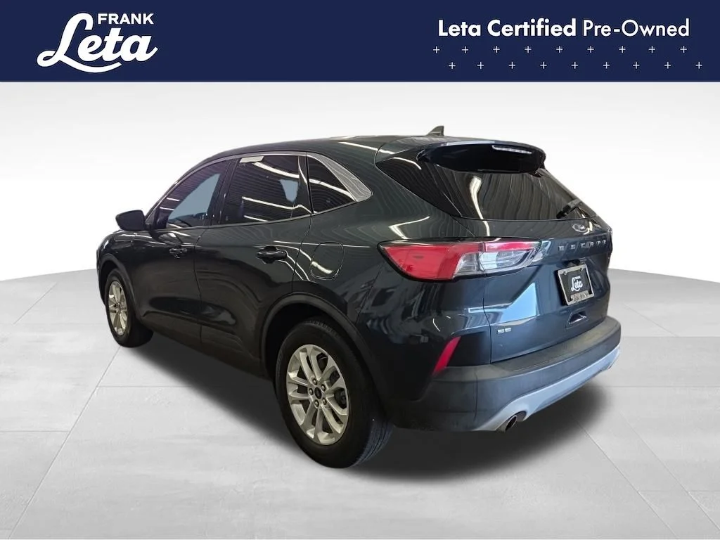 Certified Used 2022 Blue Ford SE image 4