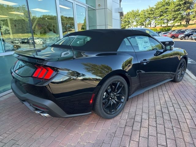 New 2025 Shadow Black Ford EcoBoost® Premium Convertible image 3
