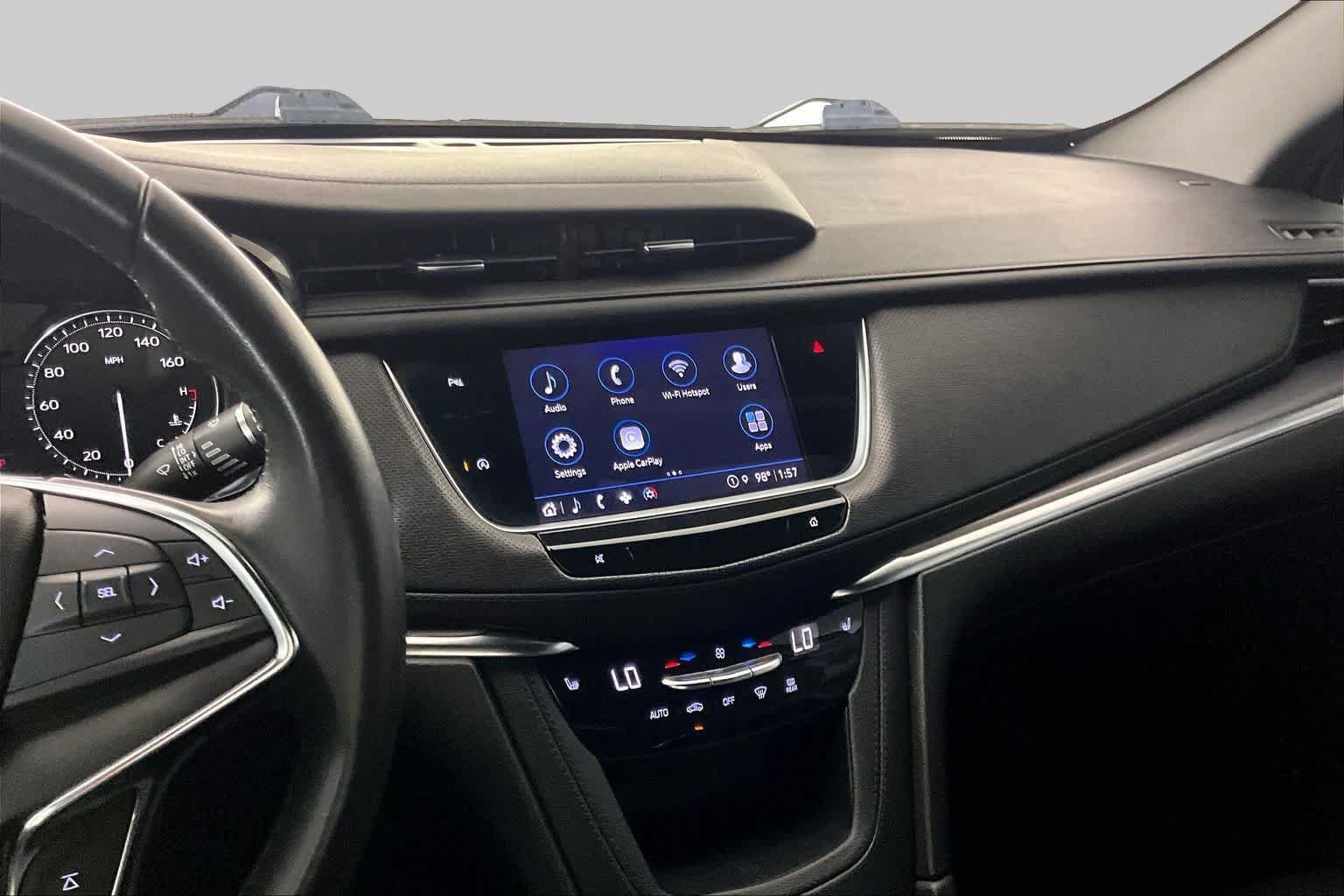 Used 2022 Crystal White Tricoat Cadillac FWD Luxury image 7