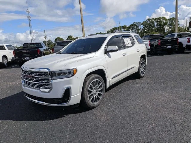 Used 2021 WHITE FROST TRICOAT GMC Denali image 7