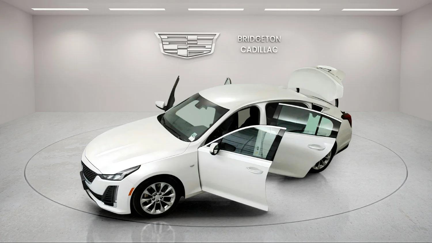Used 2022 White Cadillac Premium Luxury image 32