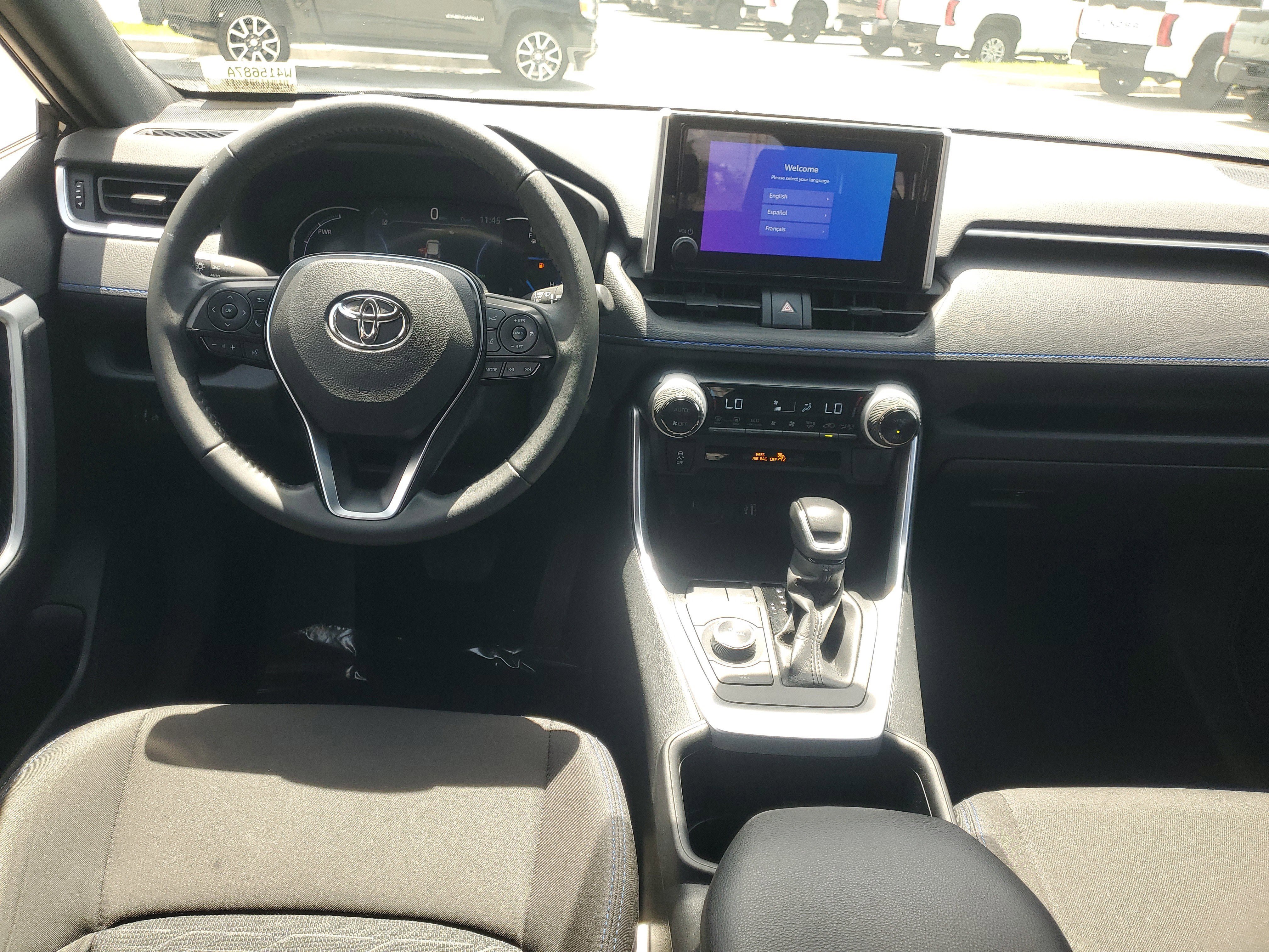 Used 2024 Midnight Black Metallic Toyota Hybrid SE image 10
