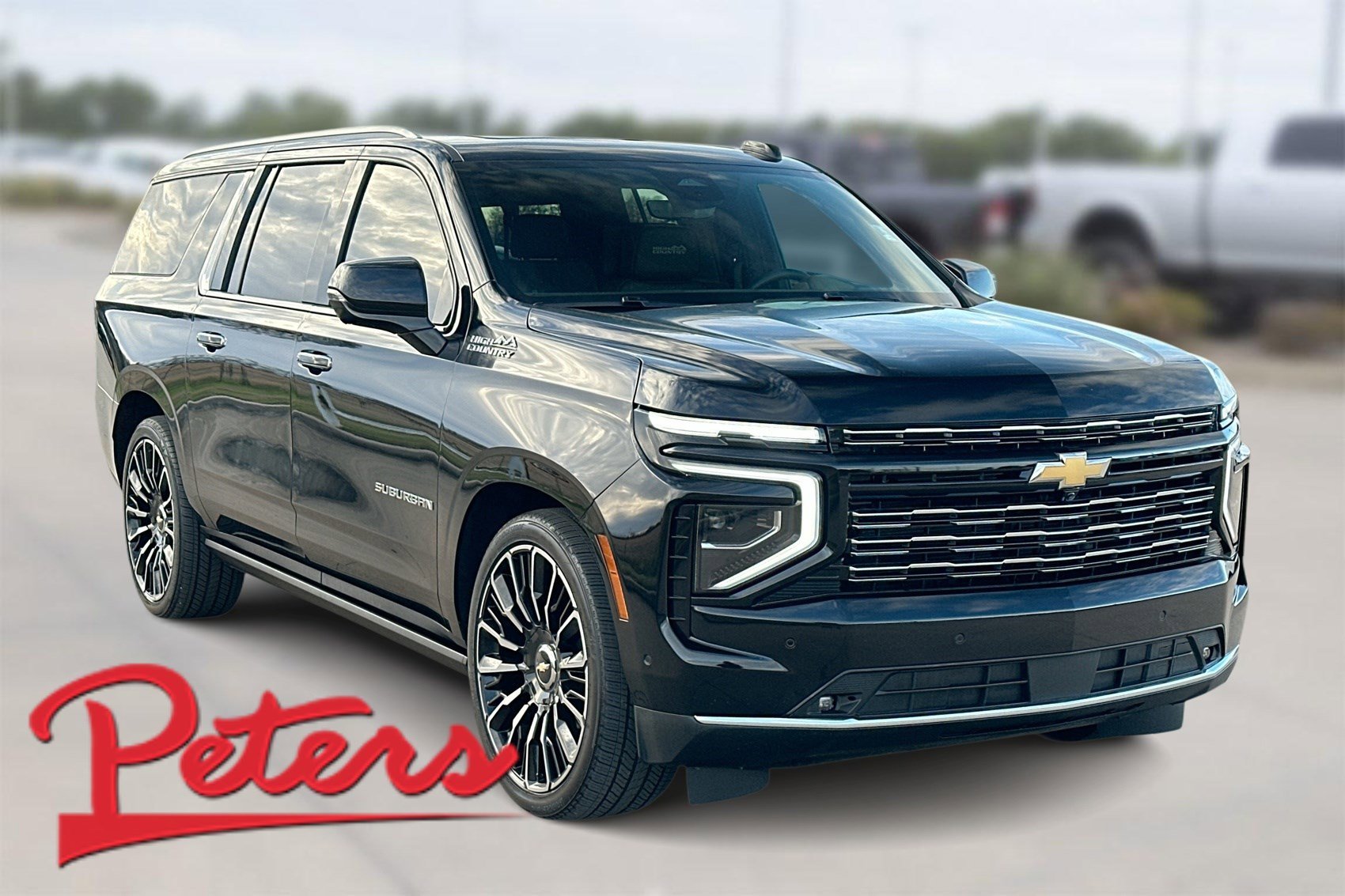 Used 2025 Black Chevrolet High Country image 1