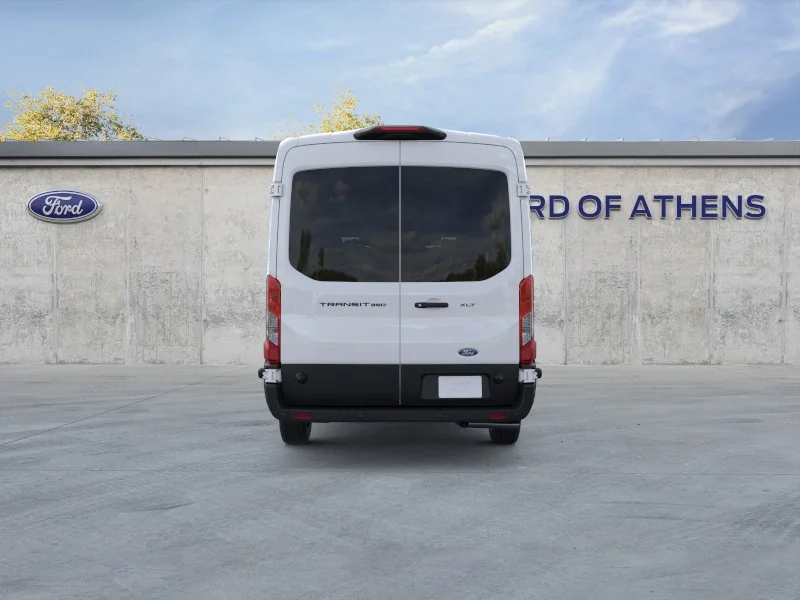 New 2026 Oxford White Ford Passenger Van XLT image 5