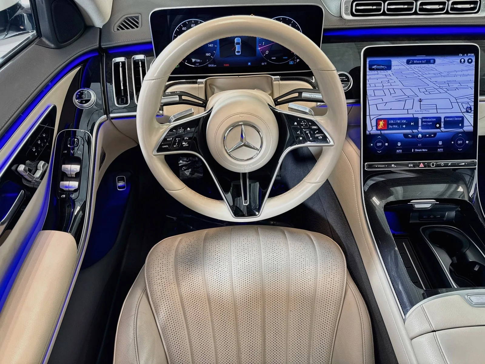 Used 2023 Manufaktur Diamond White Mercedes-Benz S 500 image 21