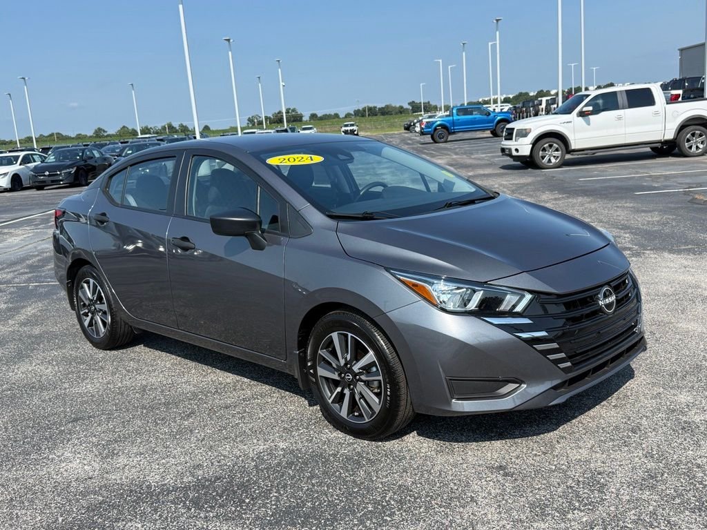 Certified 2024 Nissan Versa Sedan S with VIN 3N1CN8DVXRL907540 for sale in Shelbyville, TN