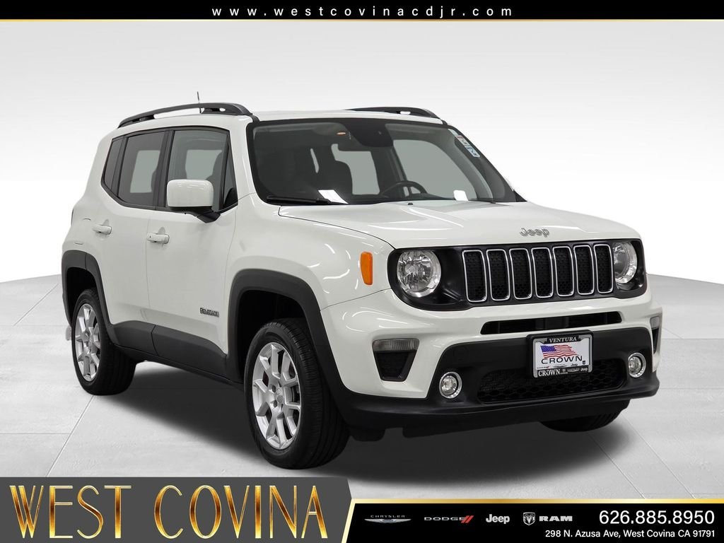 Used 2020 White Jeep Latitude image 1