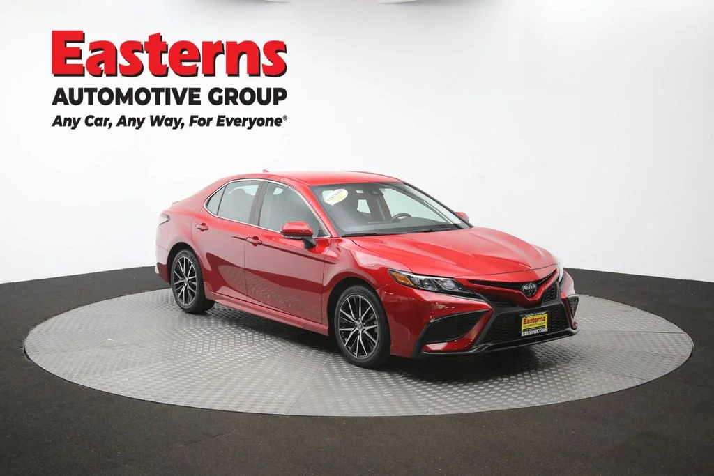 Used 2023 Red Toyota SE image 48