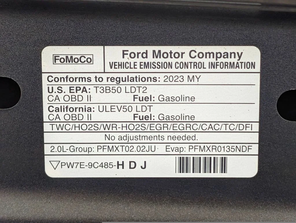 Certified Used 2023 Carbonized Gray Metallic Ford Titanium image 27