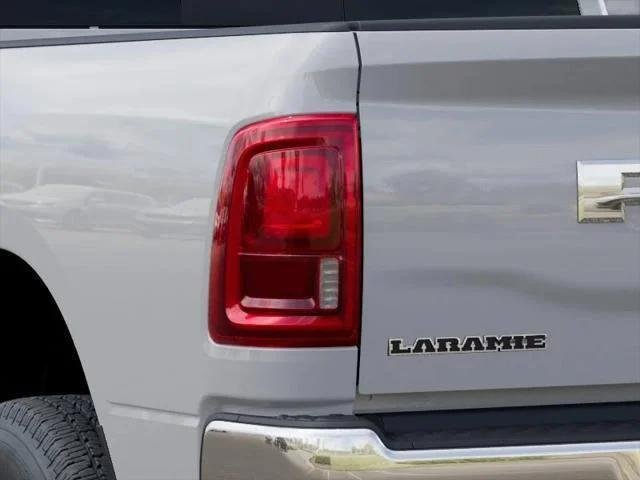 New 2026 Bright White Clear-Coat Exterior Paint RAM Laramie Crew Cab 4x4 6