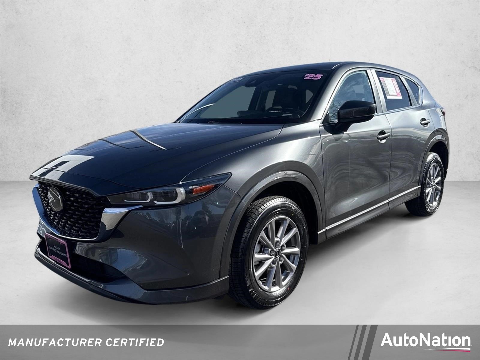 Certified Used 2025 Machine Gray Metallic Mazda 2.5 S Select Package image 1