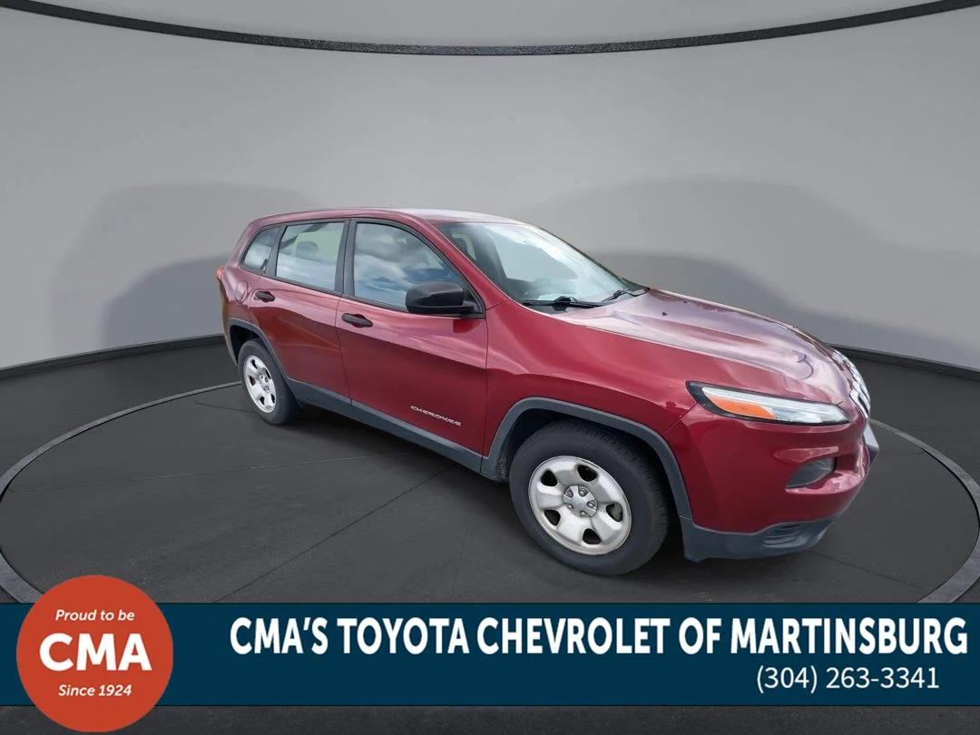 Used 2016 Deep Cherry Red Crystal Pearlcoat Jeep Sport image 2