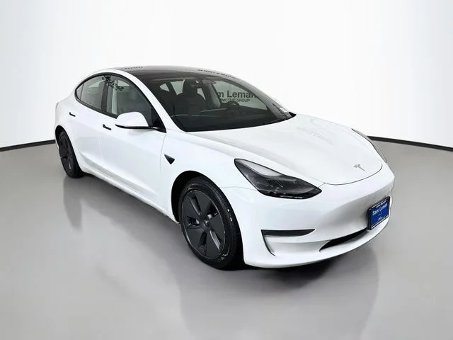 2022 Tesla Model 3 Long Range for sale at Sam Leman Chrysler Jeep Dodge of Bloomington