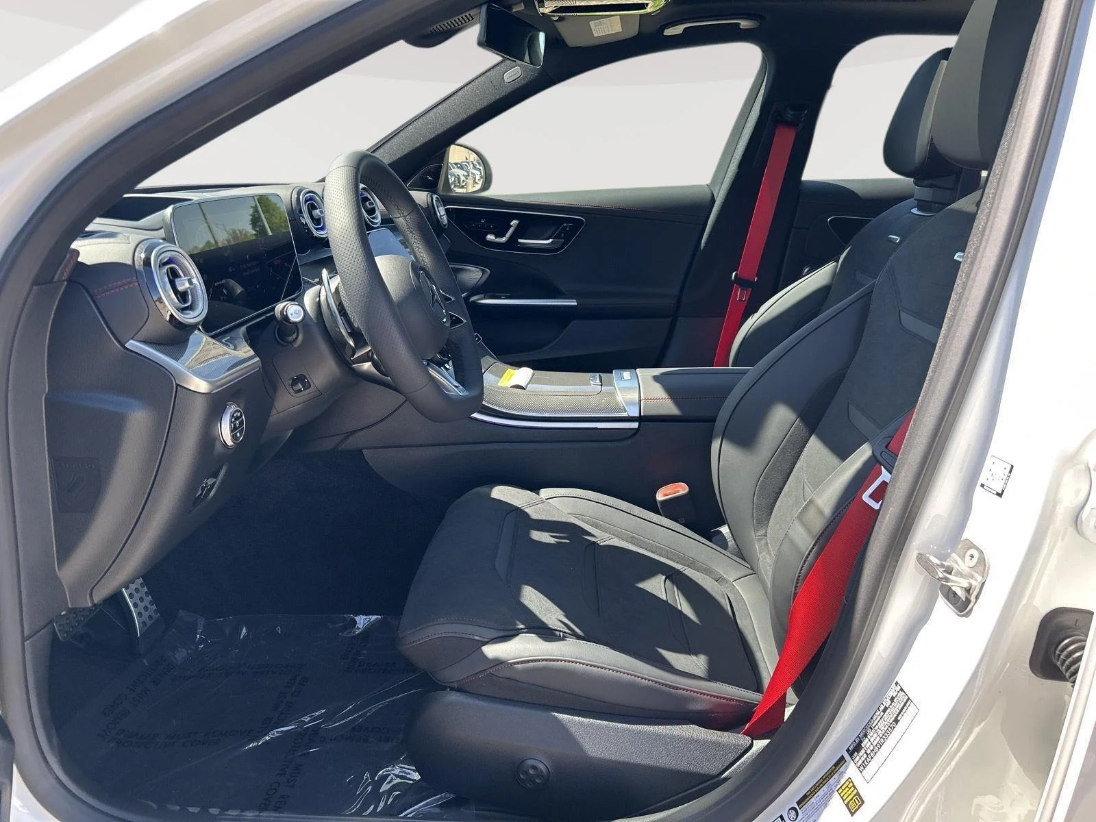 New 2026 Polar White Mercedes-Benz AMG® C 43 4MATIC® Sedan image 13